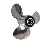 JHXHFJXZ Stainless Steel Propeller, High-strength Precision Casting, Suitable For 20-30 Horsepower Fit Your Boat Well(9 7/8X12-F)