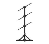 JHXHFJXZ Standing 3D Holographic Projector Support Image Video Splicing Remote Advertise Display 3D Fan Advertising Logo Light Easy to Change Video(3 Pieces Splicing)