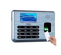 JHXHFJXZ Time Clock For Small Businesses, 3 Inch Color Screen S30 RS232/485 Biometric Fingerprint Time Attendance Recorder Time Clock for Small Businesses(ID wifi adms)