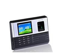 JHXHFJXZ Time Clock For Small Businesses A-L355 Attendance Machine Multi-language Fingerprint Password Card Management Attendance Machine for Small Businesses