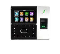 JHXHFJXZ Time Clock For Small Businesses, Face Recognition Attendance Machine Fingerprint Clock In And Out Attendance Machine for Small Businesses
