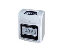 JHXHFJXZ Time Clock For Small Businesses With Passcode Without Battery Attendance Machine Punch Clock With Backlight Employee Punch Card Machine for Small Businesses