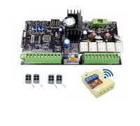 JHXHFJXZ Universal 12V/24V PCB Board For Automatic Double Arms Swing Gate Opener Control Board Panel Smart Control Center System for Factories, Schools, Residences(Kit 7)