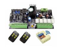 JHXHFJXZ Universal 12V/24V PCB Board For Automatic Double Arms Swing Gate Opener Control Board Panel Smart Control Center System for Factories, Schools, Residences(Kit 3)