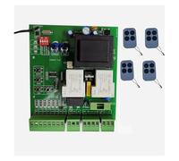 JHXHFJXZ Universal Version AC Circuit Board Control Card Mother Board Plate For Sliding Gate Opener Motor Replacement PCB Circuit Control Board for Factories, Schools, Residences(1 board with 4 key)