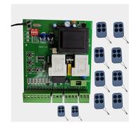 JHXHFJXZ Universal Version Control Board For Sliding Gate Opener Pcb Circuit Board Controller AC Plate For Sliding Gate Control Board for Factories, Schools, Residences(1 board with 10 key)