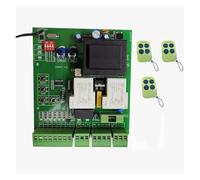 JHXHFJXZ Universal Version Of Sliding Gate Motor Opener Motherboard Replaced Circuit Board Can Match 433.92M Rolling Code Remote for Factories, Schools, Residences(1 board 3 remtoe)