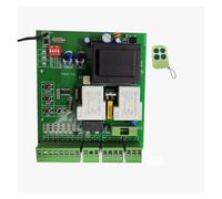 JHXHFJXZ Universal Version Of Sliding Gate Motor Opener Motherboard Replaced Circuit Board Can Match 433.92M Rolling Code Remote for Factories, Schools, Residences(1 board 1 remtoe)