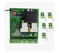 JHXHFJXZ Universal Version Of Sliding Gate Motor Opener Motherboard Replaced Circuit Board Can Match 433.92M Rolling Code Remote for Factories, Schools, Residences(1 board 5 remtoe)