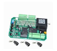 JHXHFJXZ Universal Version Sliding Gate Motor Opener Motherboard Card Replaced Circuit Board 433.92 Rolling Code Remote for Factories, Schools, Residences(Kit 4)