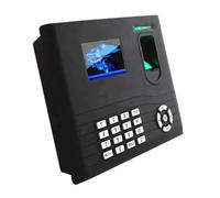 JHXHFJXZ USB Biometric Fingerprint Time Attendance System Office Time Clock Employee Recorder Door Access Control for Small Businesses(BASIC)