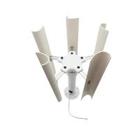 JHXHFJXZ Vertical Five-blade Wind Generator Model Three-phase Permanent Magnet Brushless Generator Low-speed Windmill Portable Tools for Physical Power Generation Experiment
