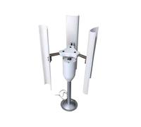 JHXHFJXZ Vertical Three-blade Wind Generator Model Three-phase Permanent Magnet Brushless Generator Low-speed Windmill Portable Tools for Physical Power Generation Experiment