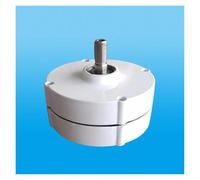 JHXHFJXZ Wind Turbine Generator 750 Rpm 500w 12V 24V Windmill AC DC Power Magnetic Dynamo Water Turbine Hydro tor for Home, Farm, RVs, Boats(WIthout the base,12V_500W)