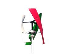 JHXHFJXZ Wind Turbine Generator Kit 300W 12V 24V Vertical Axis Windmill Generator With Off Grid System For Home Farm Street Use for Home, Farm, RVs, Boats(TYPE 1,WIND TURBINE ONLY_12V)