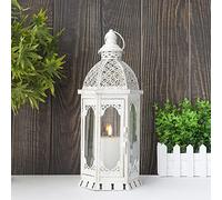 JHY DESIGN 38 cm High Decorative Hanging Candle Lantern