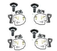 JHYBDP Carburetor Rebuild Kit Sets Motorcycle Carburetor Repair Kit For YA&MAHA Venture Royale XVZ1300D 1883-1993 4 Sets Plunger Chamber Gasket Float Valve Parts Carb Rebuild Carb Rebuild Kits
