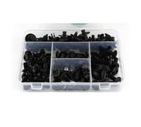 JHYBDP Fairing Bolt Kit, Screws Motorcycle Fairing Fastener Clips For YA&MAHA FJR1300 2001-2012 Windscreen Bodywork Screws Bolt Nut Kits Motorbike Windshield Mounting Kit(Black)