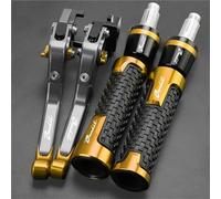 JHYBDP Handlebar Levers Motorcycle Brake Clutch Lever Handlebar Grips Combo for Suzuki GSF600 GSF 600 600S for Bandit 1995-2004 with Handle Bar End Motorbike Brake Grips Clutch Lever