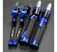 JHYBDP Handlebar Levers Motorcycle Brake Clutch Lever Handlebar Grips Combo for Suzuki GSF600 GSF 600 600S for Bandit 1995-2004 with Handle Bar End Motorbike Brake Grips Clutch Lever