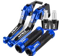 JHYBDP Handlebar Levers Motorcycle Brake Clutch Lever Handlebar Grips Ends for T-MAX500 TMAX500 T-MAX TMAX 500 2008-2018 with Handle Bar End Motorbike Brake Grips Clutch Lever