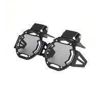 JHYBDP Motorcycle Flipable Fog Light Protector Guard Lamp Cover Shiled For BMW R1250GS R1250 R 1250 GS ADV Adventure 2018 2019 2020 2021 2022(Black)