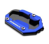 JHYBDP Motorcycle Kickstand Extender Side Stand Support Pad For BMW R1300GS Adventure ADV R 1300GS 2023 2024 Extension Foot Plate Anti-slip(Blue)