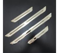 JHYGBKYHGG Car Door Sill Protector for Range Rover LR4 Sport Freelander Evoque Velar Vogue, Stainless Steel Scuff Plate Kick Plates Welcome Pedal Cover Anti-Scratch Threshold Strips,B
