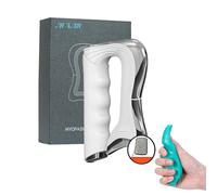JHYLJSH New Upgrade Fascia Knife Multifunctional Massage Tool, Electric Muscle Scraper Massager Tool, Muscle Relaxation Electric Fascia Knife Scraper for Fascial Massager, Whole Body, White