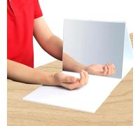 JHYLJSH New Upgraded Mirror Therapy Box for Stroke Rehabilitation - Wide Visual Range Clear Mirror Therapy Box for Stroke