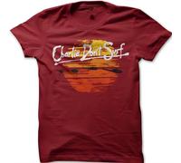 Jhym Charlie Dont Surf Apocalypse Now Vietman Cotton T-Shirt Claret