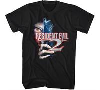 Jhym Resident Evil 2 Horror Sci-Fi Movie Video Game Eye Hands Adult T-Shirt Black