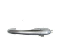 JHYOZMD AU05 -Front Door Handle Pull LHD for Alfa for Romeo 147 2001-2010 Car Exterior Chrome Outer Side(Silver Right Front)
