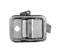 JHYOZMD Front Door Handle Exterior Chrome Pull for Freightliner for Columbia 2000-2011 for Argosy Base 05-14(Silver Plating L)