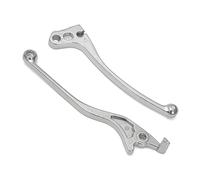 JHYOZMD Motorcycle Styling Aluminum with Silver finish FRONT BRAKE & CLUTCH LEVERS For Honda Grom 125 Z125 CBR250 CB300/R CB500/R Parts