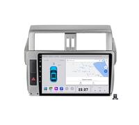 JHYUUKAU 9 Inch Android 14 Car Stereo Wireless Carplay Screen for Car & Android Auto Head Unit Compatible with Toyota Prado 2013~2017 Touchscreen with Backup Camera Navigation 4G RDS,C10 Pro