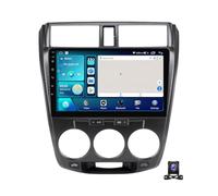 JHYUUKAU 9In Android 13 Car Stereo Multimedia GPS Navigation for City 2008~2013 Car Radio MP5 Player with 4G/Wifi/USB/FM/RDS/DSP/Carplay/Android Auto+AHD Backup Camera,A,4 Core M100S 1G+32G