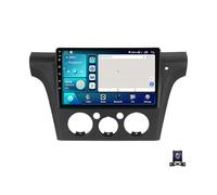 JHYUUKAU 9In Android 13 Car Stereo Multimedia Radio for Mitsubishi Outlander 2001~2005 Car GPS Navigation MP5 Player with 4G/FM/RDS/DSP/Carplay/Android Auto+Backup Camera,4 Core M150S 2G+32G