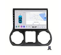 JHYUUKAU Wireless Carplay Screen for Car & Android Auto Head Unit Compatible with JEEP Wrangler 2011~2016 Android 14 Car Stereo 9 Inch Touchscreen with Backup Camera Navigation 4G RDS,C20 Pro