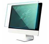 JHZDX Green Screen Protection Panel for Computer, Hanging Movable Widescreen Monitor Filter Film, Anti Blue Light Blocking Easy to Install,22in(490 * 317)