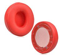 JHZZWJ Earpads Compatible with Beats Solo 2 & Solo 3 Wired Headphones Cushion Pads Professional Headphones Ear Pads Cushions Replacement red