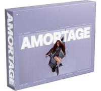 JI-SOO Mini Album [AMORTAGE] Exclusive Edition (Purple version) + Extra photocards
