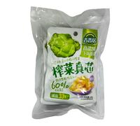 JI XIANG JU Pickled Mustard Tuber (Original Flavor) 80g*5