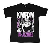 JI YANG HONG KMFDM Juke Joint Jezebel Kraut Industrial Kong Pigface Mdmfk Black T-Shirt T-Shirt Black XL