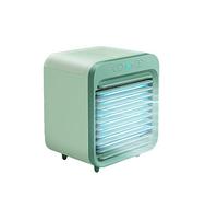 Jia Hu 1Pc Mini Desktop Spray Fan Quiet Cooling Fan Home Office Fan Humidifier Battery Operated