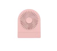Jia Hu 1Pc Mini Fan with LED Light Small Desktop Table Personal Fan Handheld Fan Outdoor