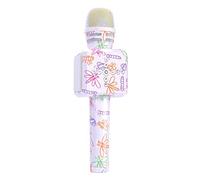 JIA JIA Microphone for Kids, Portable Handheld Wireless Bluetooth Karaoke Microphone Machine,Suitable for Indoor&Outdoor Use,butterfly