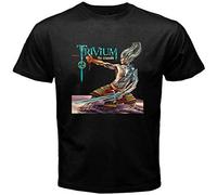 JIA YU HAO Trivium The Crusade Unisex 100% Cotton Short-Sleeve T-Shirts Black XXXL