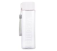 Jiacheng29_ Water Bottle, 500Ml Sports Bottle, Large-Capacity Square Water Cup, with Handle for Camping, Portable Drop Resistant Cup