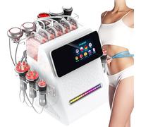 JIADUOFU 11 in 1 Professional Body Sculpting Machine 80K Cavitation Radio Frequency Vacuum LED Lipo Laser & EMS Fat Burning Multifunctional Equipment Body Slimming SPA Beauty Salon